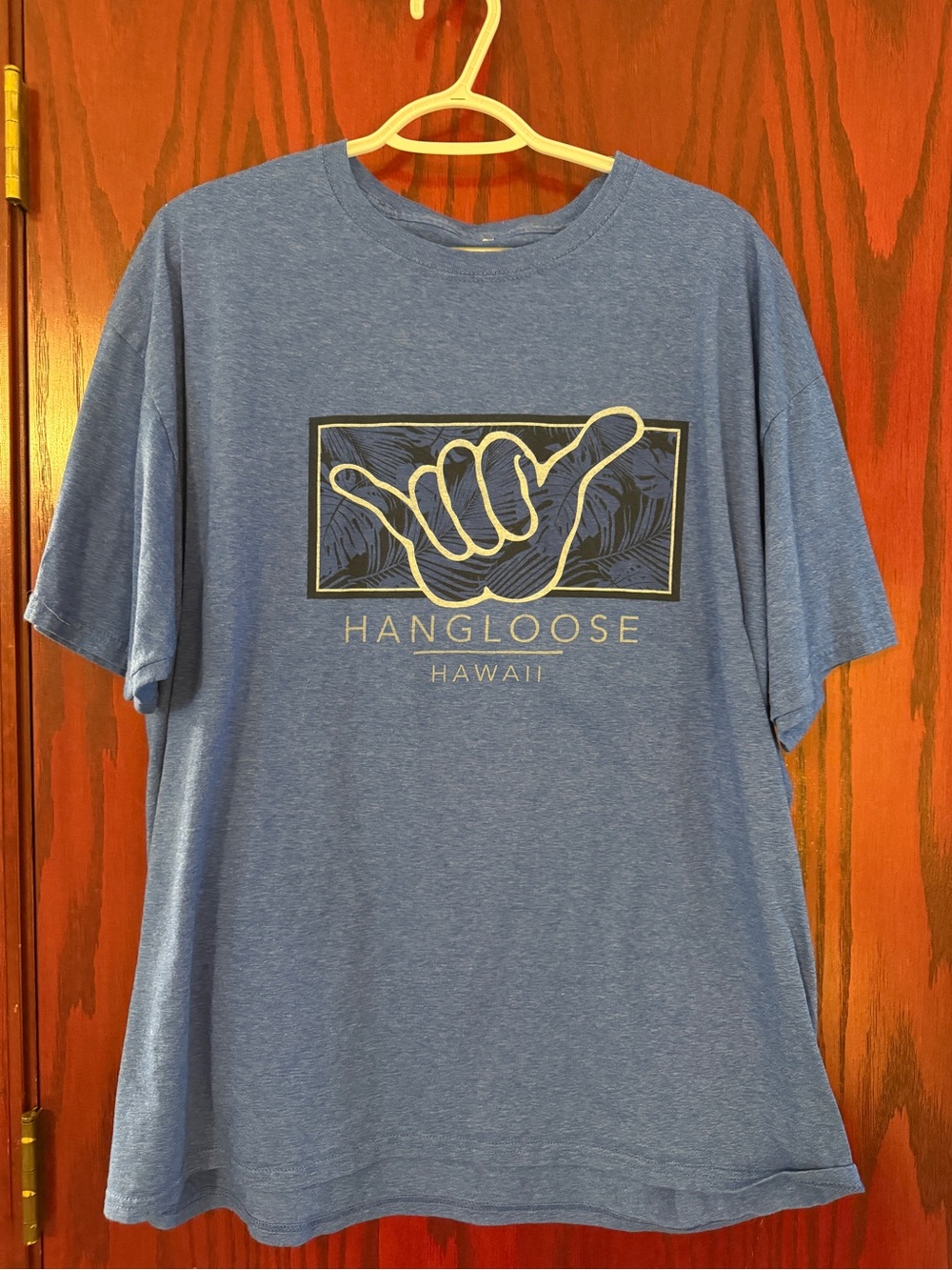 Hawaii Men's Blue Graphic Tee